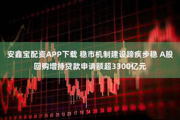 安鑫宝配资APP下载 稳市机制建设蹄疾步稳 A股回购增持贷款申请额超3300亿元
