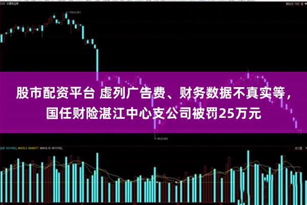 股市配资平台 虚列广告费、财务数据不真实等，国任财险湛江中心支公司被罚25万元